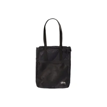 Stussy Nylon Fabric Travel Bag Handbag Unisex Black