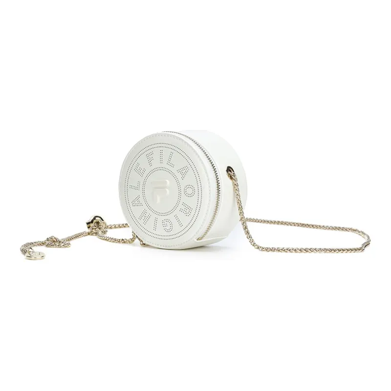 FILA Polyurethane Shoulder Bag Mini Women's White-1