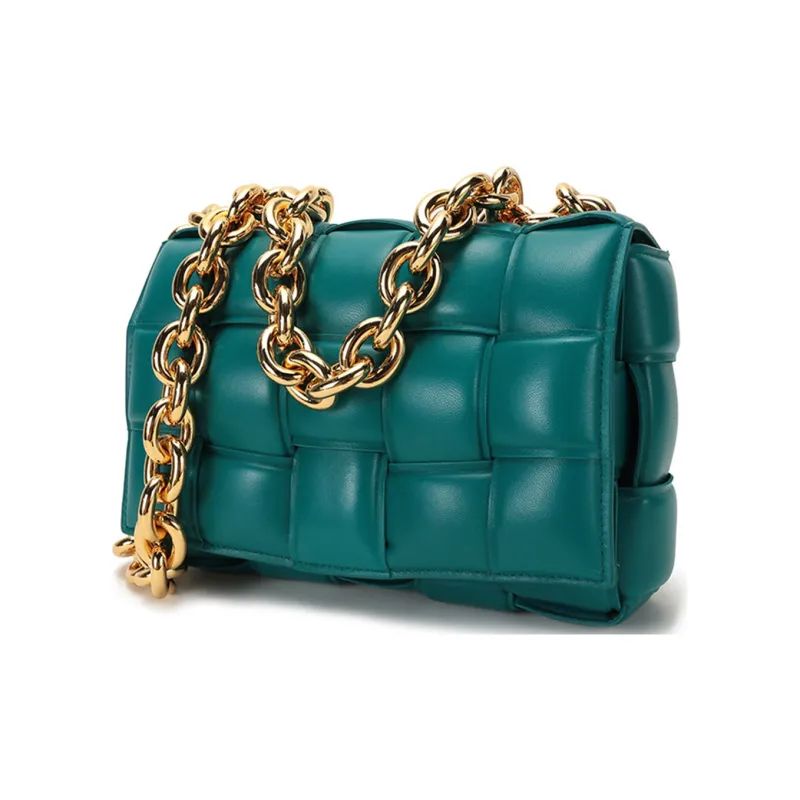 Bottega Veneta Chain Cassette Crossbody Bag Mallard-1