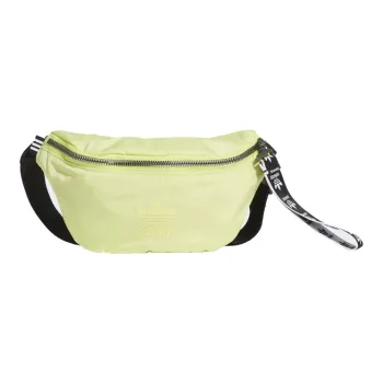 Adidas Originals Nylon Fabric Shoulder Bag, Crossbody Bag, Sling Bag, Fanny Pack Regular Unisex Lemon Yellow