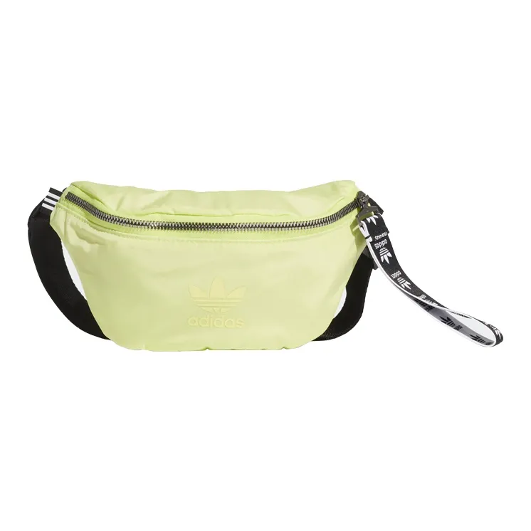 Adidas Originals Nylon Fabric Shoulder Bag, Crossbody Bag, Sling Bag, Fanny Pack Regular Unisex Lemon Yellow-0