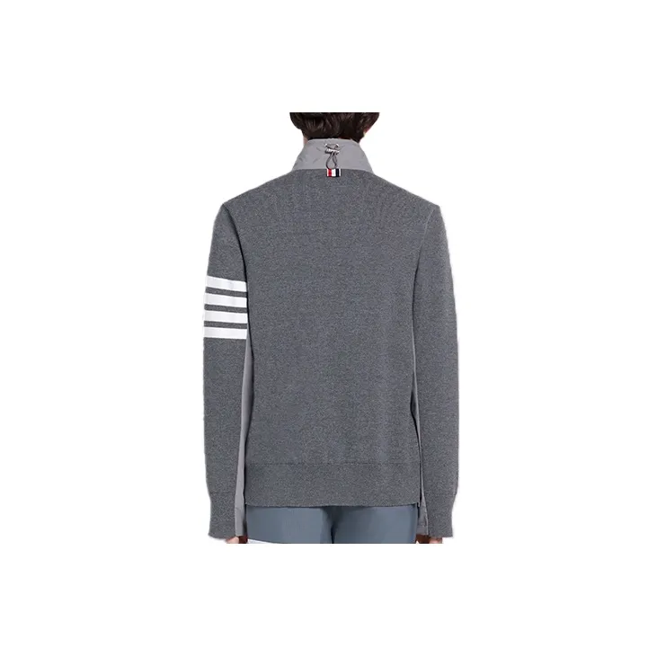 THOM BROWNE Jackets Men Medium Gray-1
