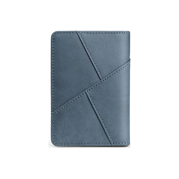 Jeep Genuine Leather Cow Leather Card Holder Regular Men's Sky Blue-3
