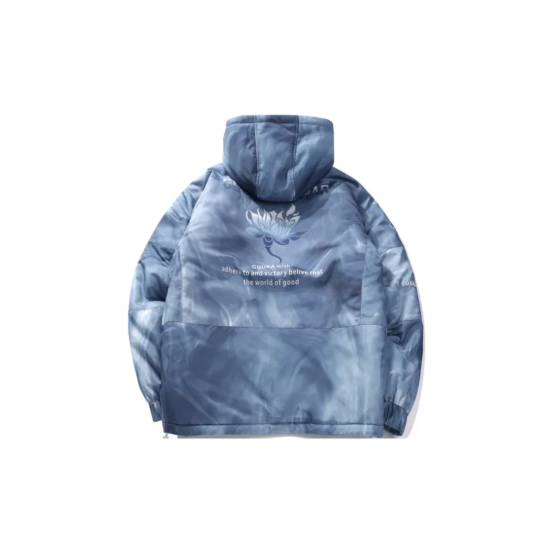 Guuka Puffer Jacket Unisex Blue-1