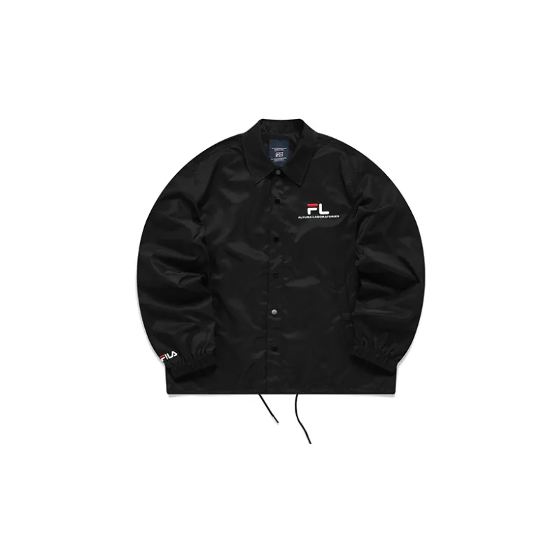 FILA FUSION Jackets Men Pitch Black-1