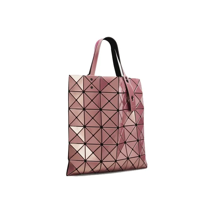 ISSEY MIYAKE Vinyl Chloride Resin Tote Bag, Shopping Bag, Shoulder Bag, Handbag Regular Women's Fuchsia-4