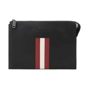 BALLY Leather Clutch Regular Men's Black