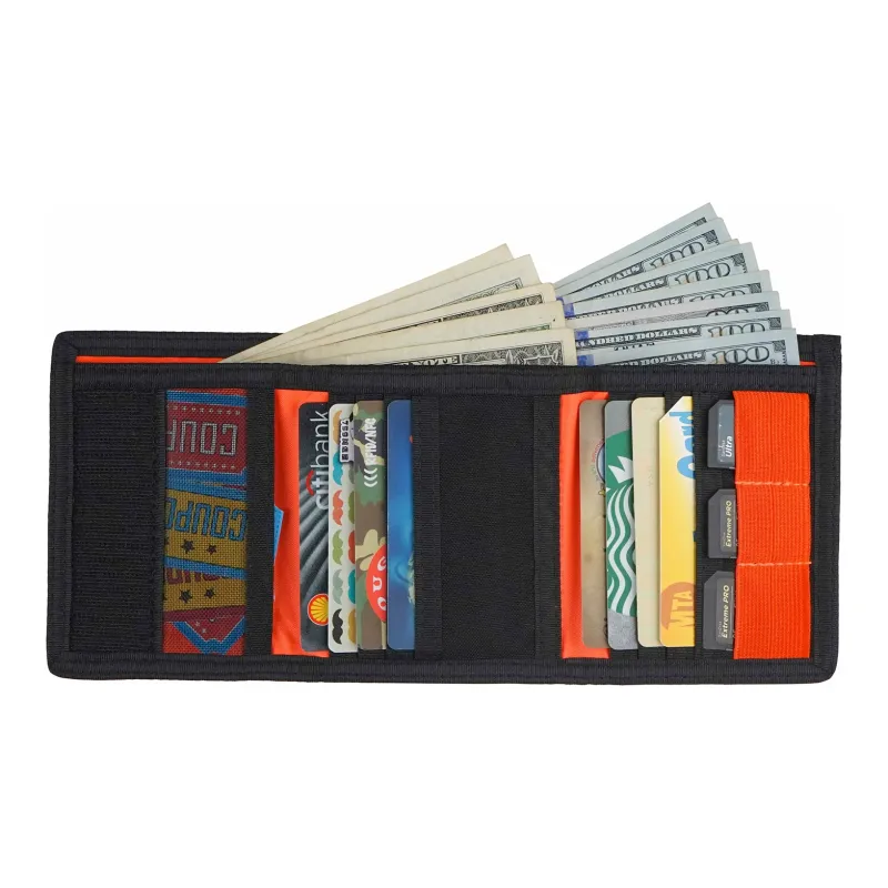 Rough Enough Canvas With Nylon Wallet Regular Unisex Army Green-4