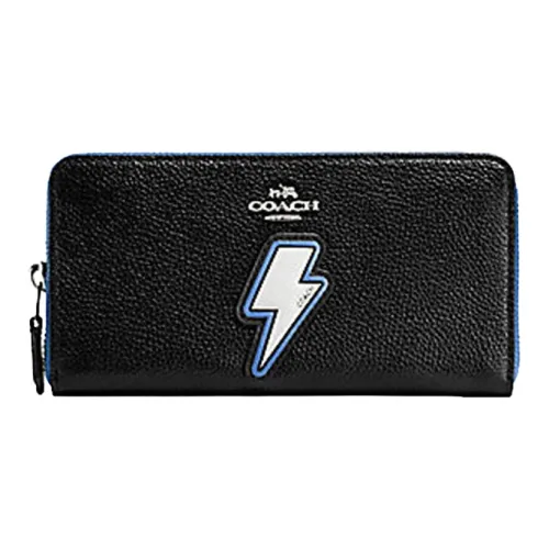 COACH Accordion Zip Clutches