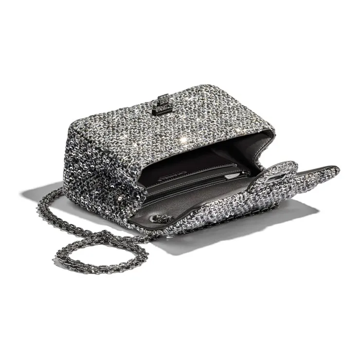 CHANEL Metal Handbag, Shoulder Bag Unisex-2