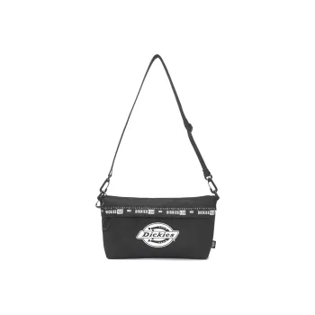 Dickies 100th Anniversary Polyester Shoulder Bag, Crossbody Bag Regular Unisex Black