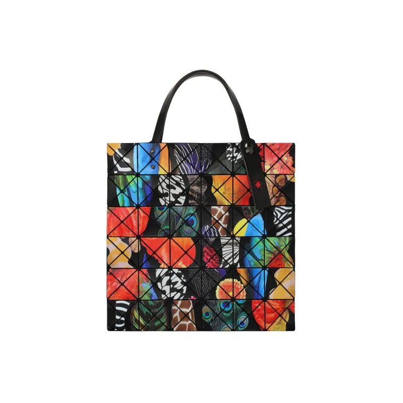 ISSEY MIYAKE Vinyl Chloride Resin Tote Bag Shopping Bag Handbag Shoulder Bag Women's Black-1