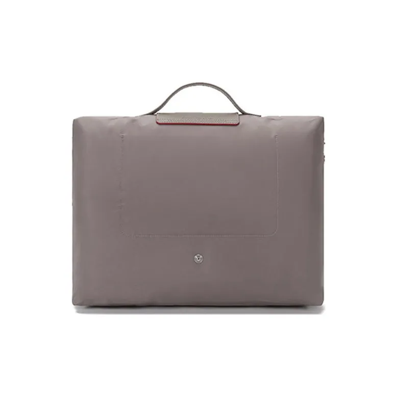 LONGCHAMP Le Pliage Club Fabric Handbags Briefcases Small Size Unisex Brown-3