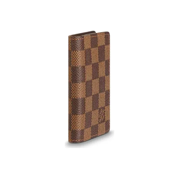 LOUIS VUITTON Pocket Organizer Damier Ebene Nm Brown-1