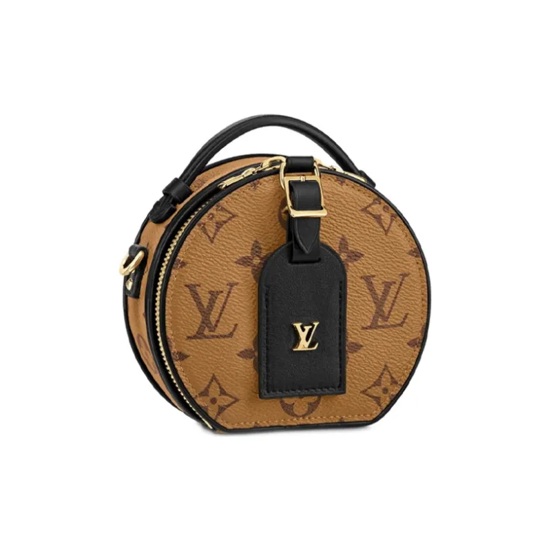 LOUIS VUITTON Mini Boite Chapeau Monogram Reverse Brown-1
