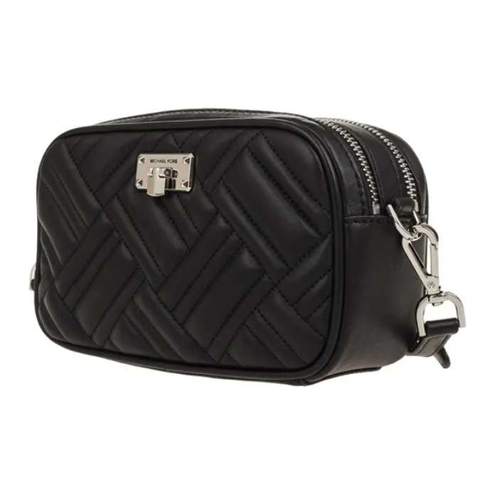 MICHAEL KORS Peyton Camera Bag Shoulder Bag Crossbody Bag Small Size Women's Black-1
