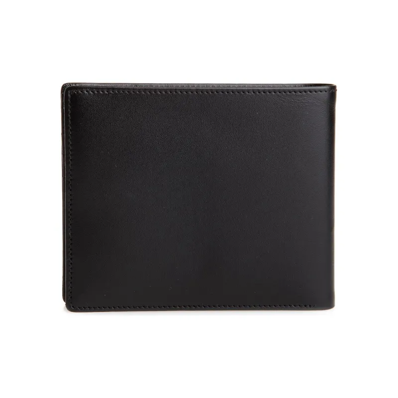 MONTBLANC Leather Coin Purse Men's Black-1