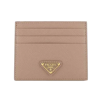 PRADA Leather Coin Purse Women's Pink