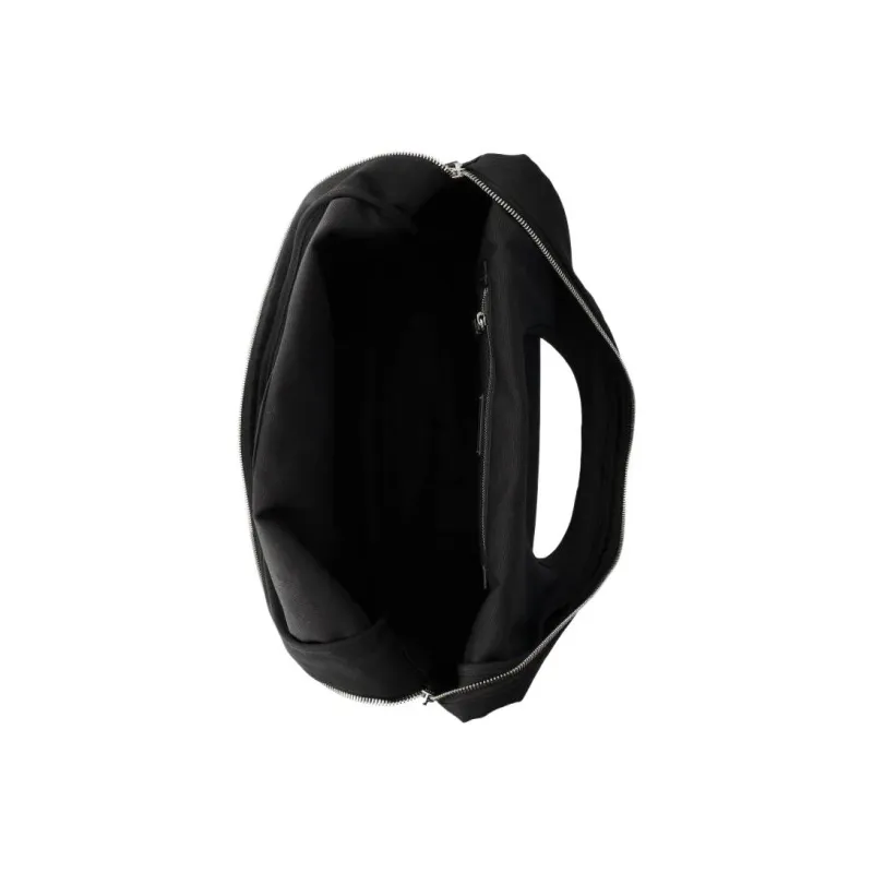 PRADA Canvas Canvas Bag Handbags Unisex Black-3
