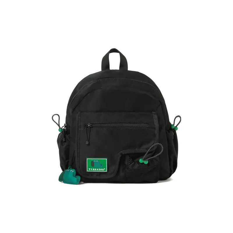 TYAKASHA Polyamide Backpack Regular Men's Black-0