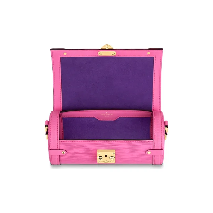 LOUIS VUITTON Papillon Trunk Epi Rose-3