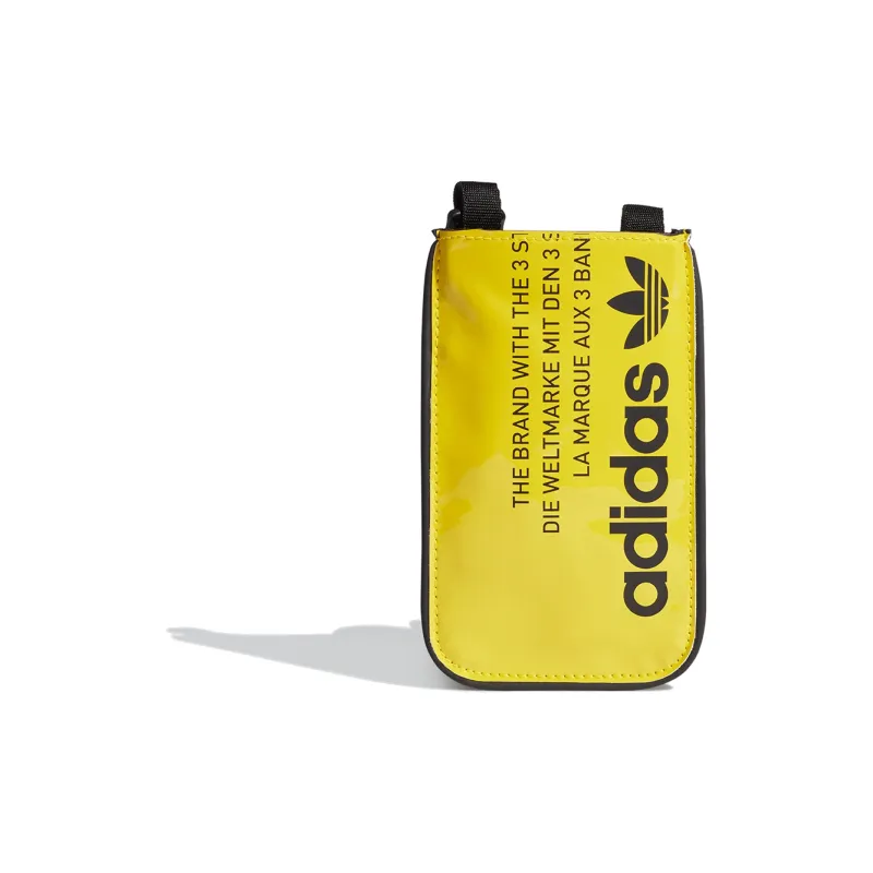 Adidas Originals Artificial Leather Shoulder Bag Regular Unisex Yellow-0