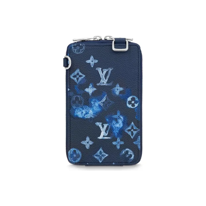 LOUIS VUITTON Phone Pouch Ink Watercolor-2