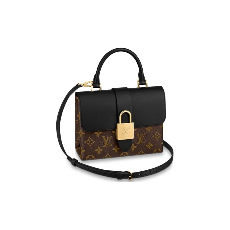 LOUIS VUITTON Locky Monogram Bb Noir-0