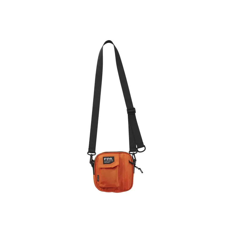 FPA Label Small Square Bag, Crossbody Bag Regular Unisex Mint Green/Orange-6