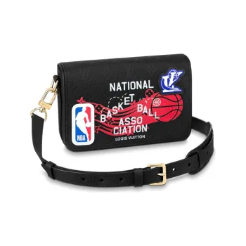 LOUIS VUITTON X Nba Studio Messenger Black