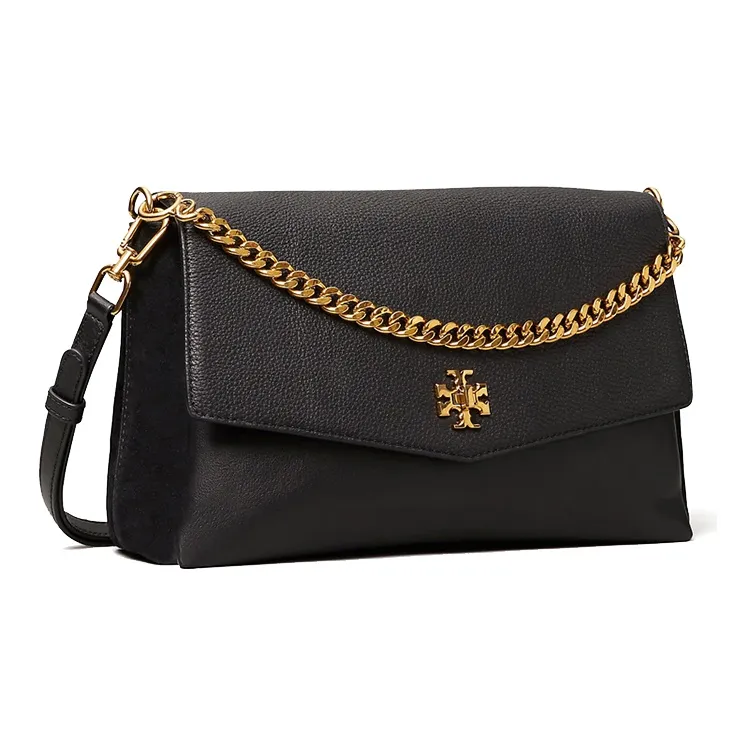 TORY BURCH Kira Cow Leather Portable Crossbody Bag Shoulder Bag Women's Black-1