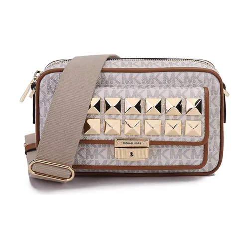 MICHAEL KORS Bradshaw Artificial Leather Camera Bag, Crossbody Bag, Shoulder Bag Women's