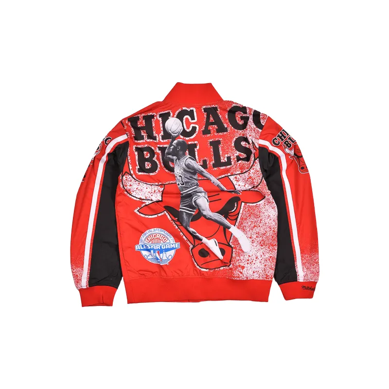 Mitchell Ness X JORDAN X Mitchell & Ness Jackets Unisex Red-1