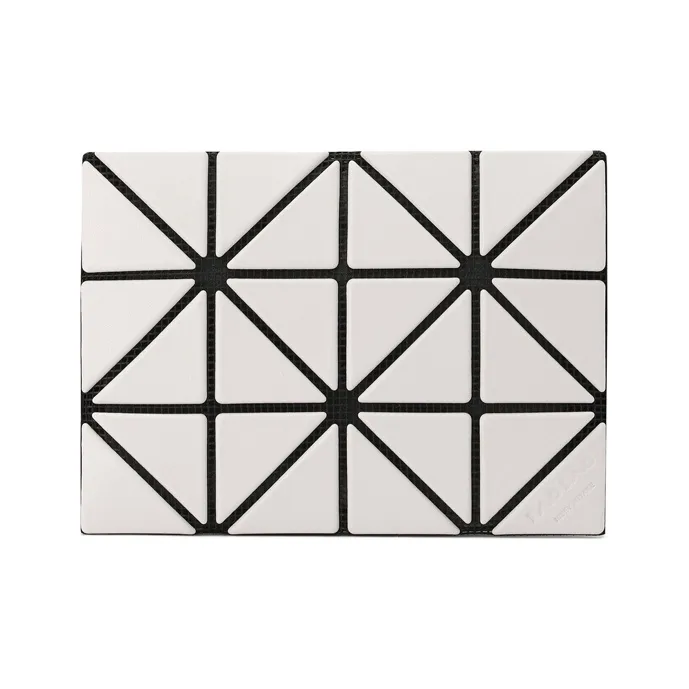 ISSEY MIYAKE PVC Business Card Holder, Coin Purse, Wallet, Card Holder Unisex Light Gray-0