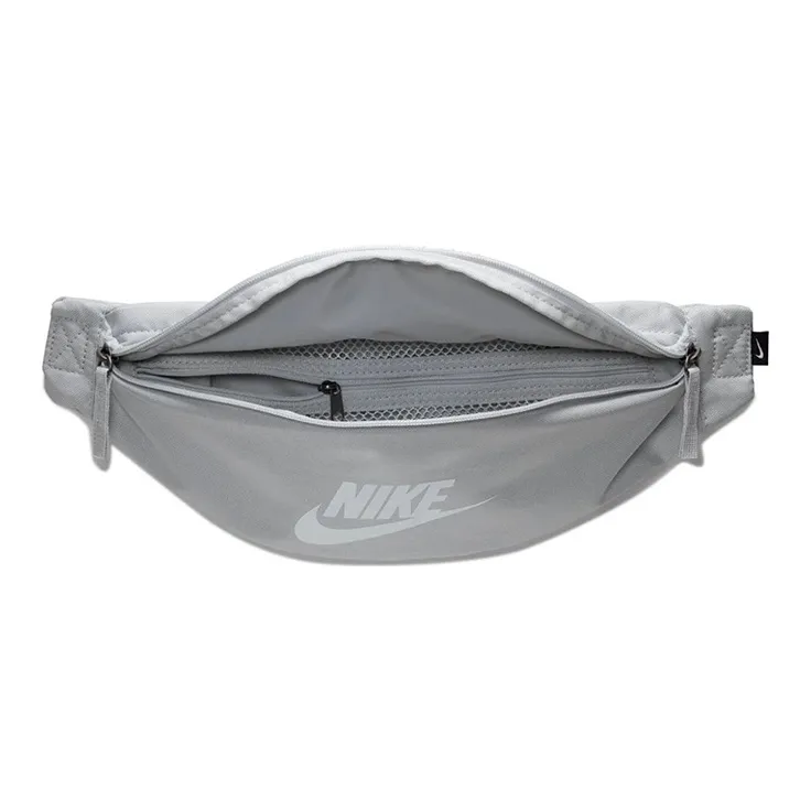 Nike Heritage Polyester Crossbody Bags Fanny Pack Regular Unisex Gray-1