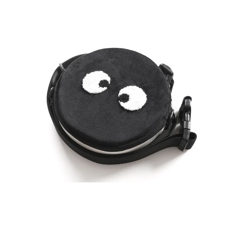 ORIGINAL X YOUTH OXY Bags Polyester Small Round Bag, Shoulder Bag, Crossbody Bag Mini Unisex Black-2