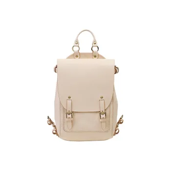 LINE ARTISANAL Vegetable Tanned Cow Leather Genuine Leather Shoulder Bag Backpack Mini Women's Multicolor