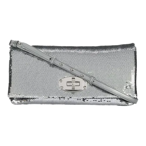 MIU MIU Leather Shoulder Bag Women's ensemble