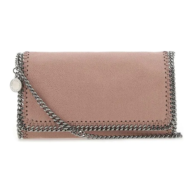 Stella McCartney Artificial Leather Shoulder Bag Unisex Vintage Pink-0