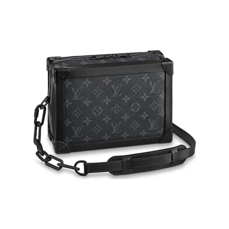 LOUIS VUITTON Soft Trunk Monogram Eclipse Black-2