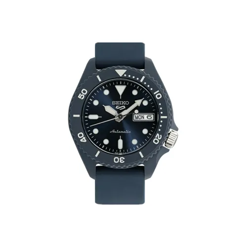 SEIKO Unisex 5 Mechanical Watch SRPG85K1 Blue