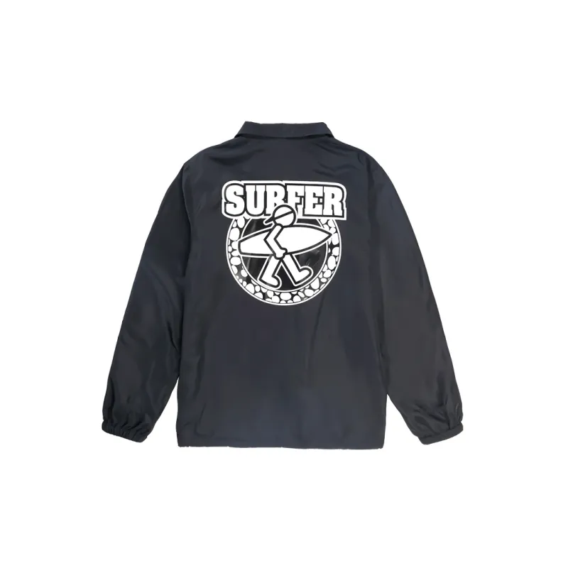 PJ's Vigor Loose Fit Thin Jacket Unisex Black-1