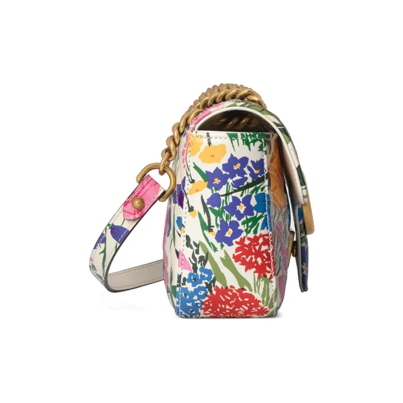 GUCCI GG Marmont Quilted Leather Crossbody Bag, Shoulder Bag Women's-2