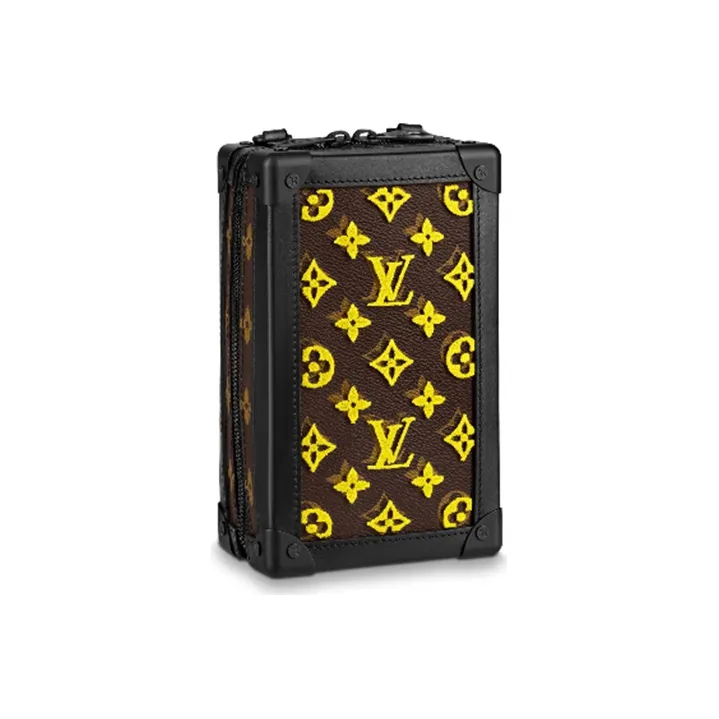 LOUIS VUITTON Vertical Soft Trunk Monogram Tuffetage Yellow-1