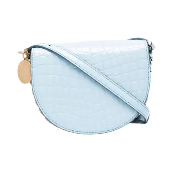 Stella McCartney Small Frayme Flap Chain Linked Shoulder Bag
