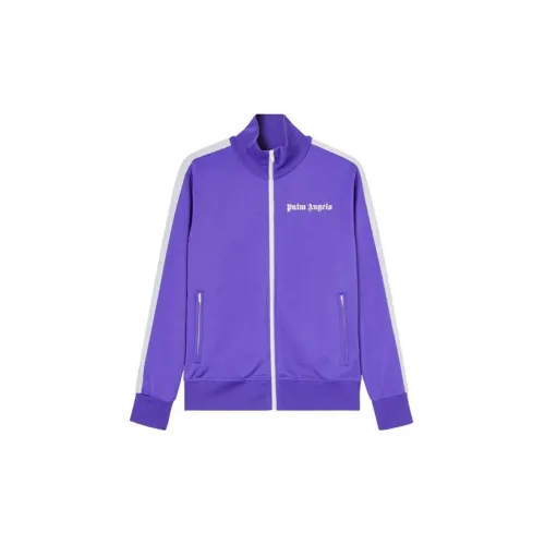 PALM ANGELS Purple Track Jacket 