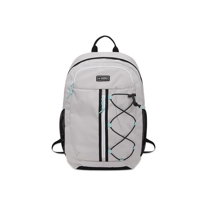 Converse Polyester Backpack Regular Unisex Gray-0