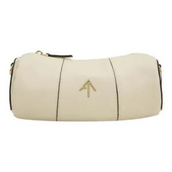 Manu Atelier Xx Mini Cylinder Leather Shoulder Bag