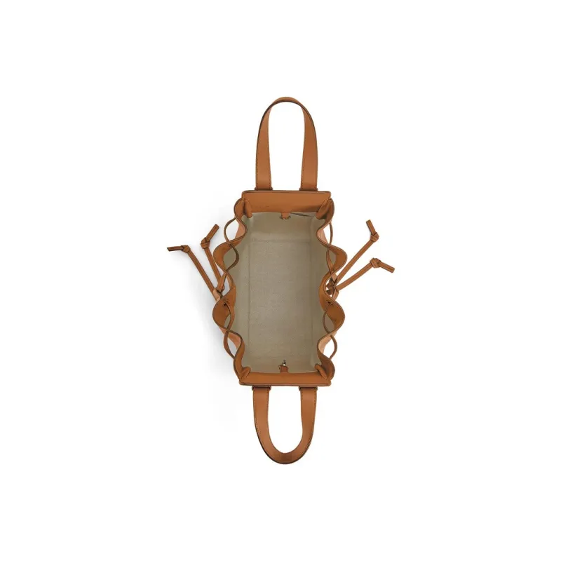 LOEWE Hammock Napa Calf Leather Hammock Bag, Crossbody One Shoulder Handbag Women's Light Caramel-4