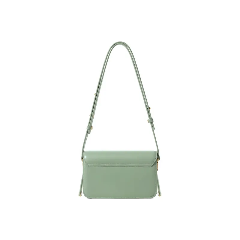Miss Kung Cow Leather Shoulder Bag Women's Mint Green-1